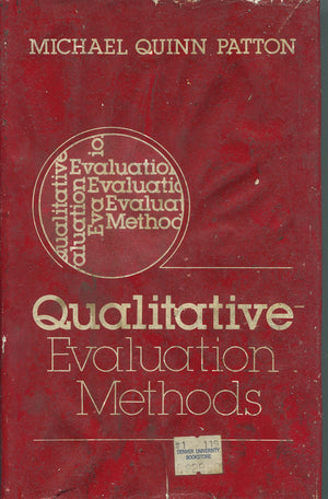 Qualitative Evaluation Methods,Used