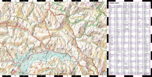 Streetwise Umbria Map  Laminated Road Map of Umbria, Italy  Folding pocket size travel map,Used