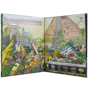 Jurassic World Look and Find Activity Book  PI Kids,Used