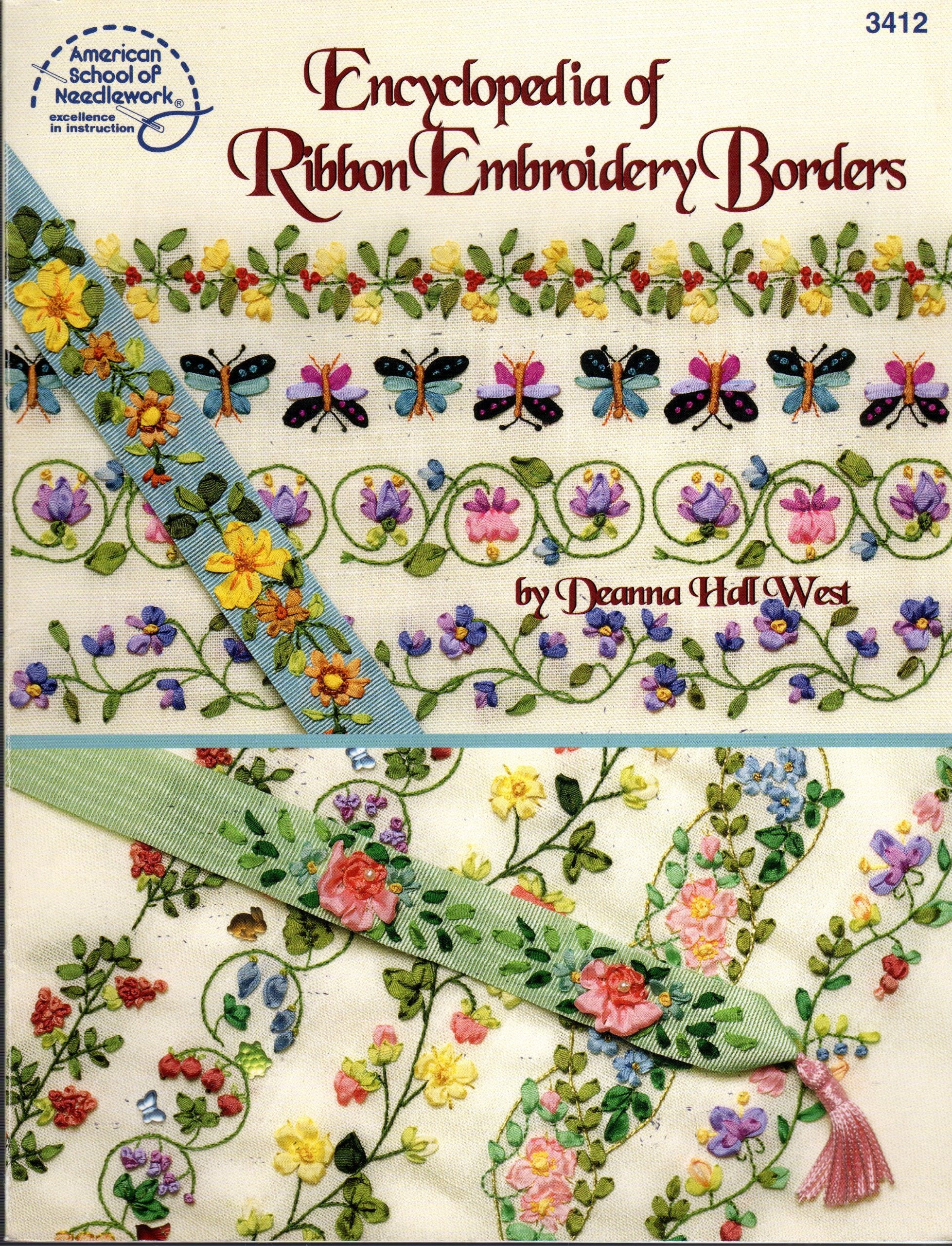 Encyclopedia of Ribbon Embroidery Borders,Used