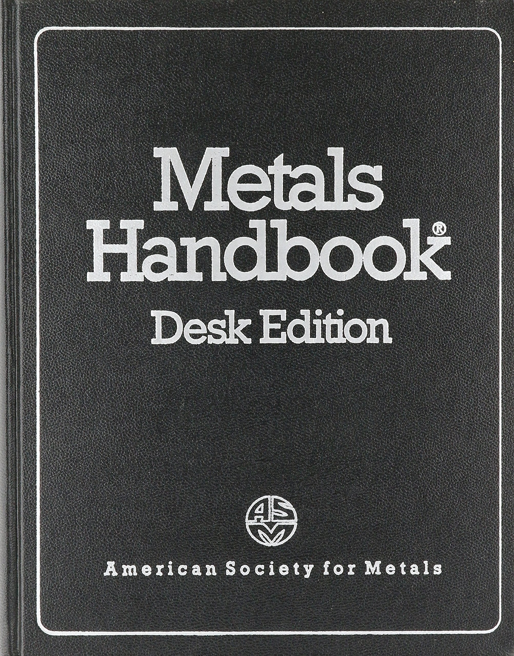 Metals Handbook: Desk,Used