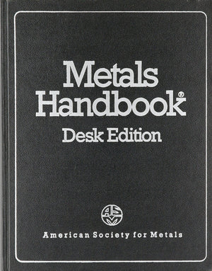 Metals Handbook: Desk,Used