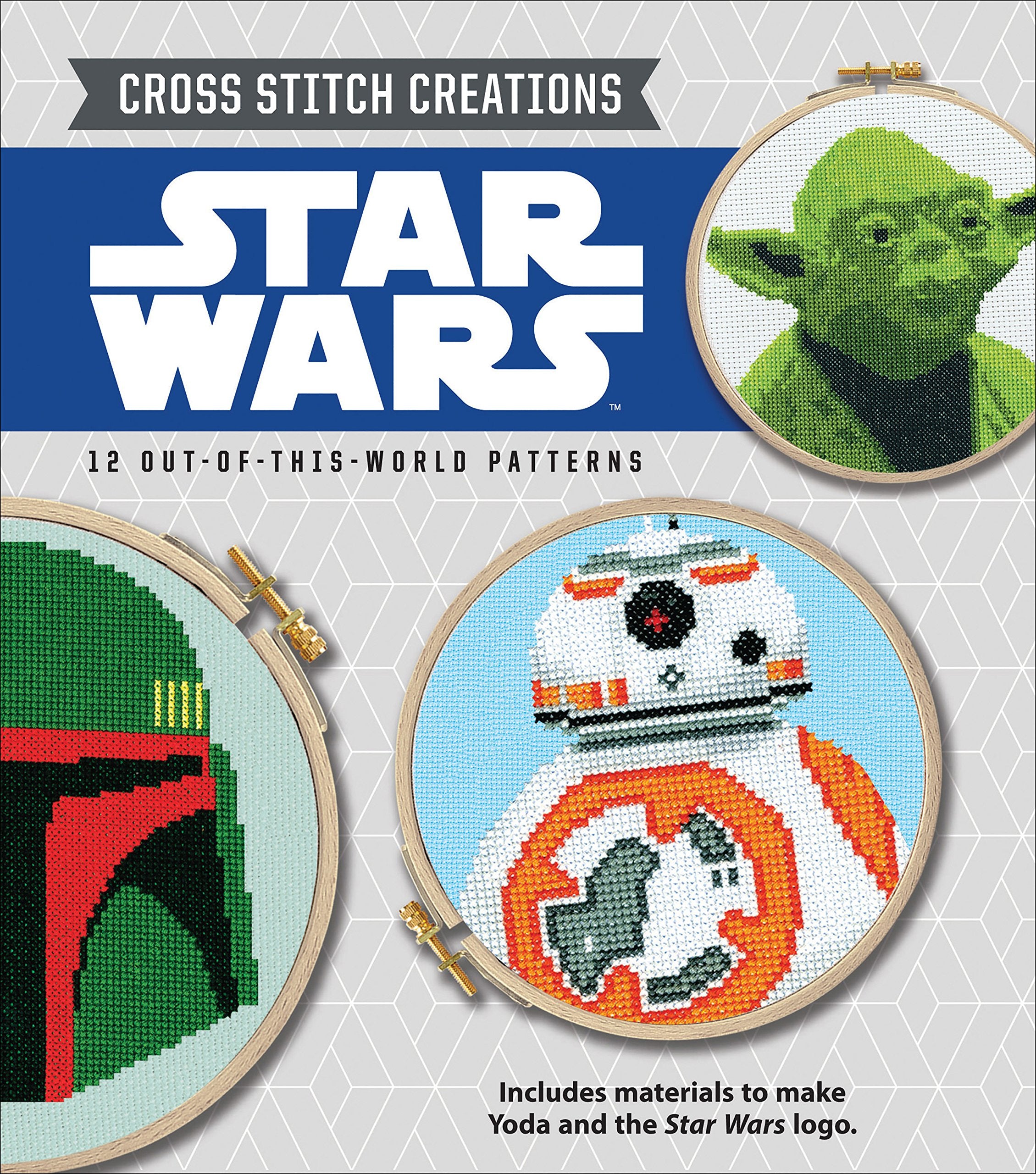 Cross Stitch Creations Star Wars: 12 Outofthisworld Patterns,New