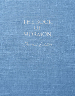 The Book of Mormon, Journal Edition Denim,Used