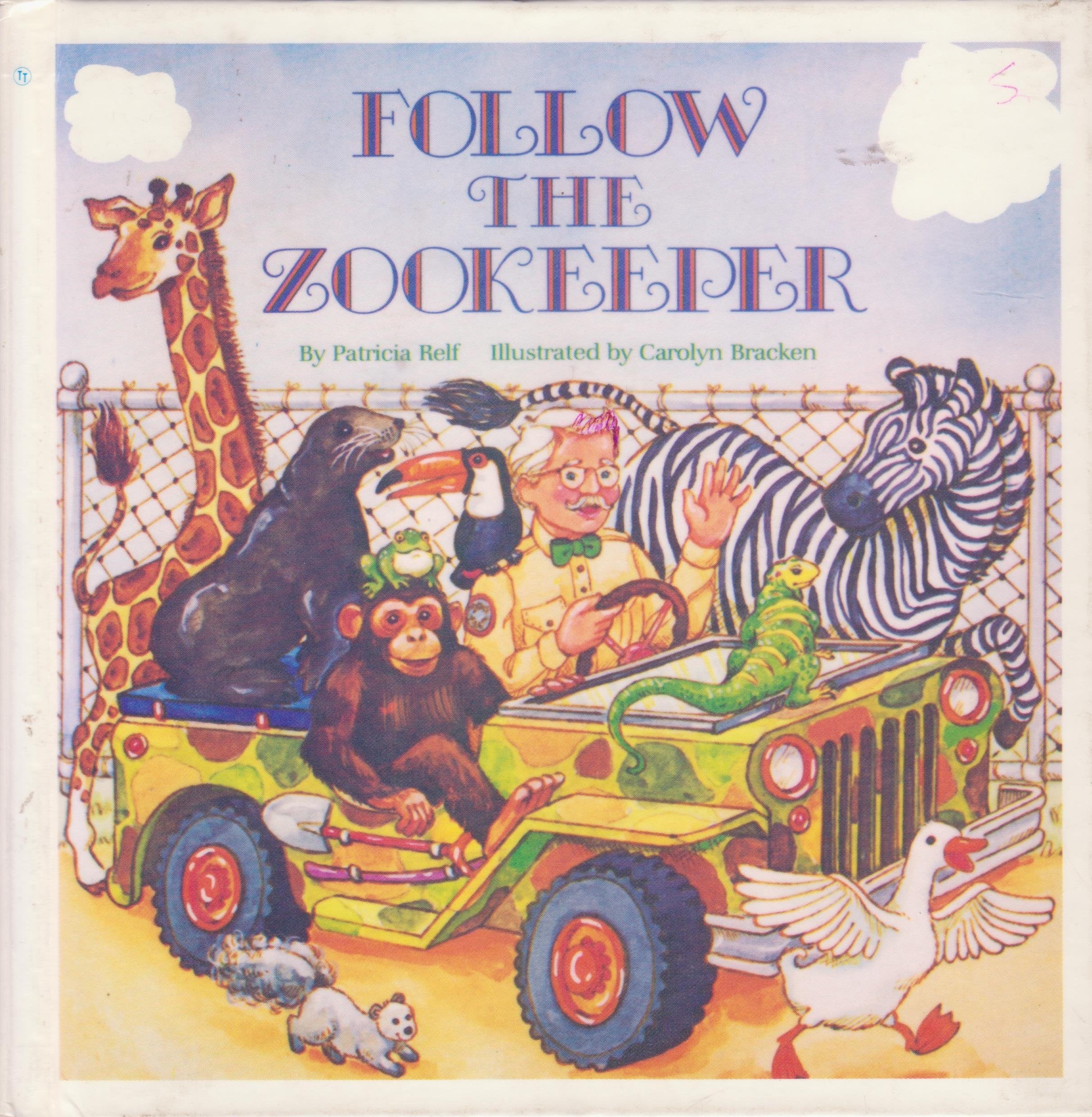 Follow the Zookeeper (Golden Looklook Book),Used