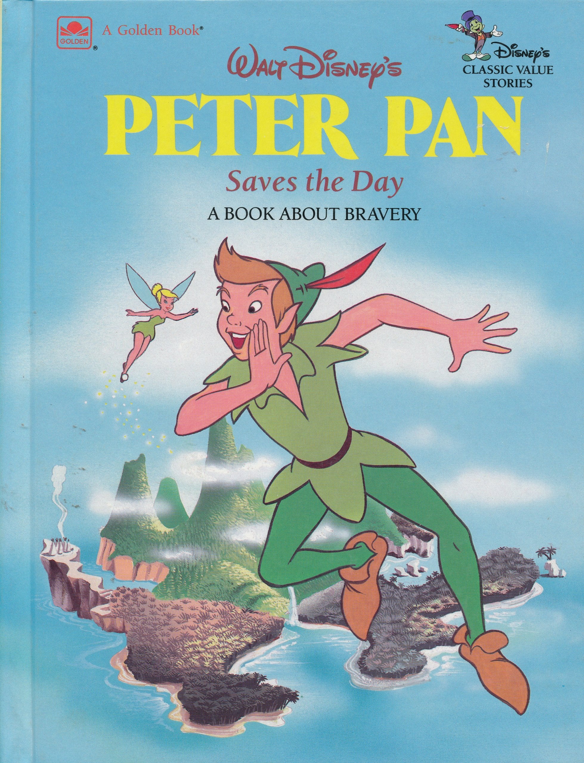 Walt Disney's Peter Pan Saves the Day: A Book about Bravery,Used