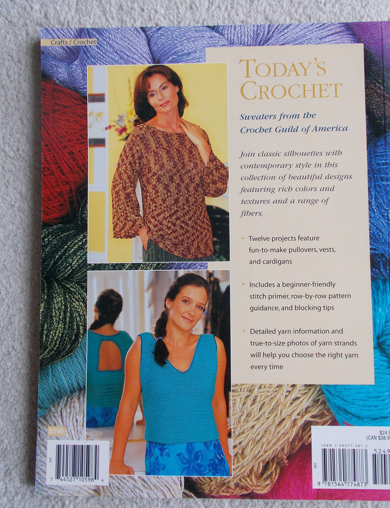 Today's Crochet: Sweaters from the Crochet Guild of America,Used