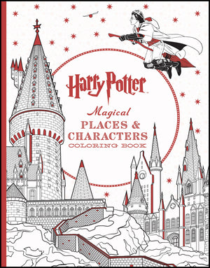 Harry Potter Magical Places & Characters Coloring Book,New