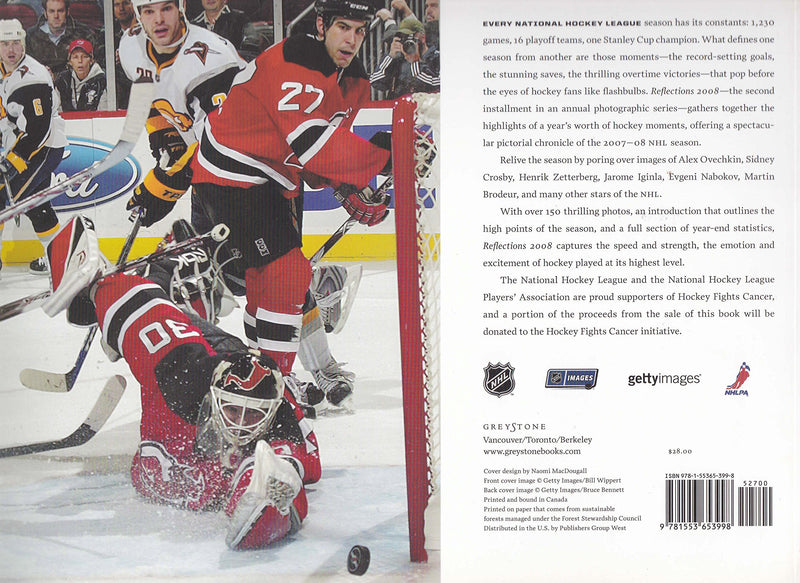 Reflections 2008: The NHL Hockey Year in Photographs,Used