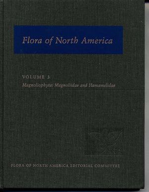 Flora of North America: North of Mexico; Volume 3: Magnoliophyta: Magnoliidae and Hamamelidae,Used
