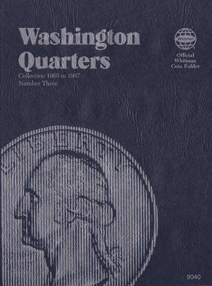 Washington Quarter Folder 19651987 (Official Whitman Coin Folder),New
