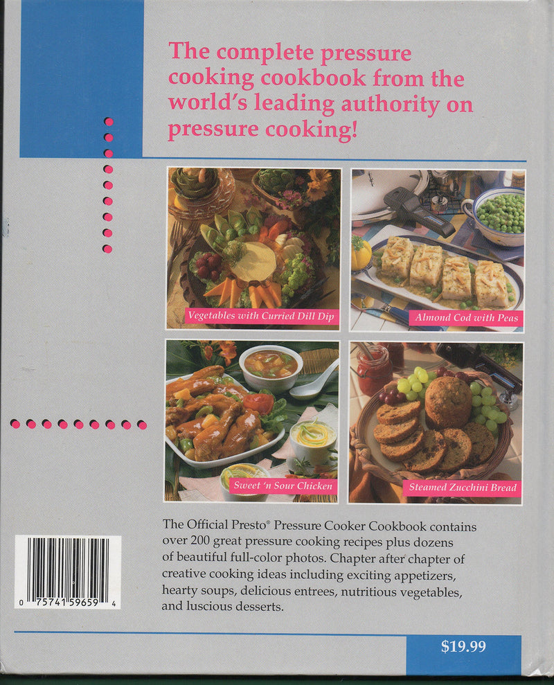 The Official Presto Pressure Cooker Cookbook,New