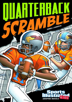 Quarterback Scramble (Sports Illustrated Kids Graphic Novels),Used