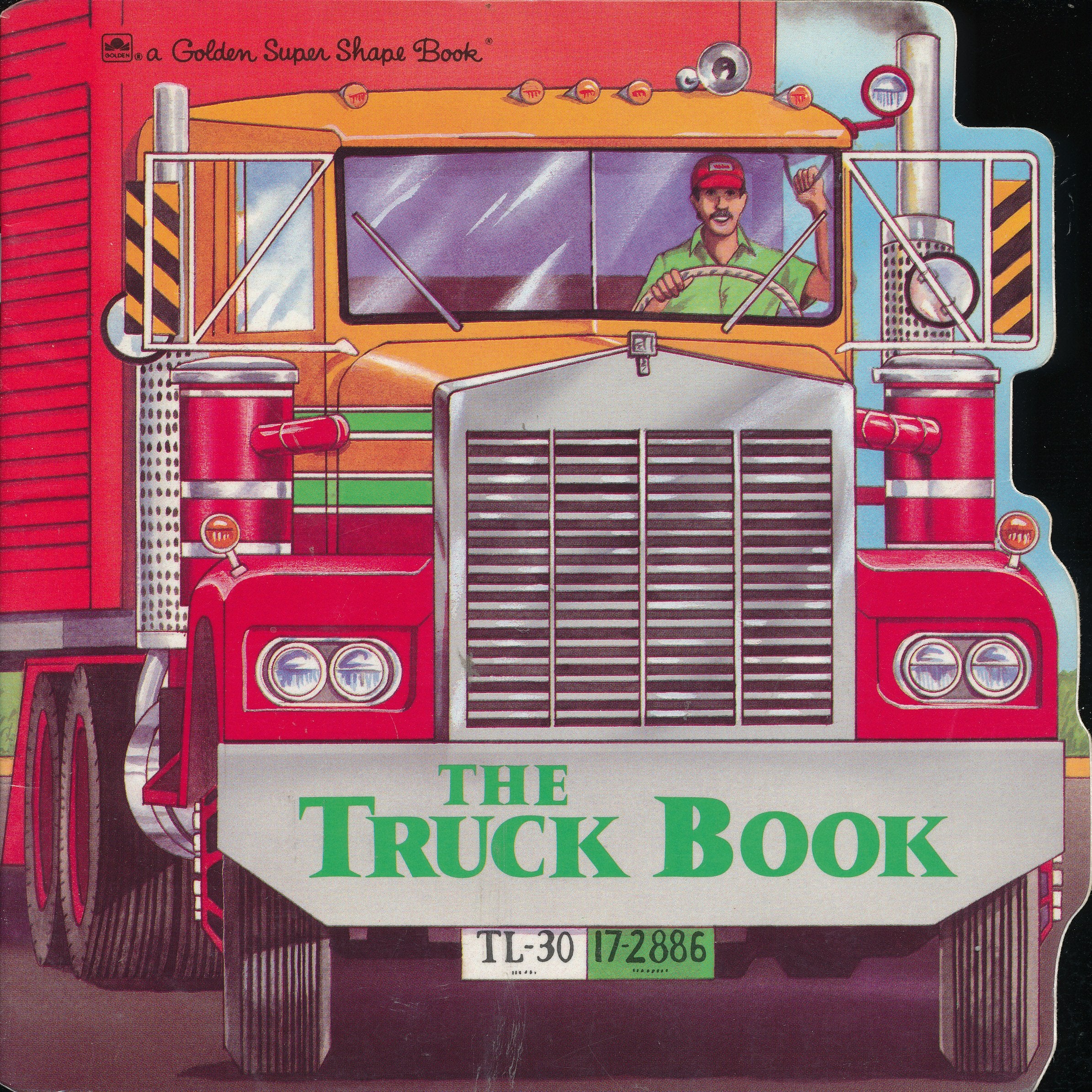 The Truck Book (A Golden Super Shape Book),Used
