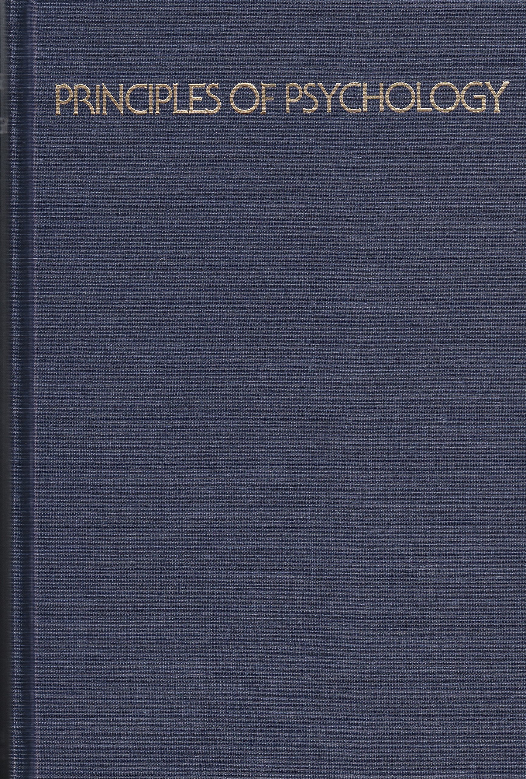 Principles Of Psychology,New