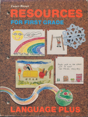 ZanerBloser Resources for First Grade: Language Plus,Used