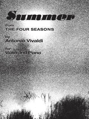 The Four Seasons: Summer (Belwin Edition),Used