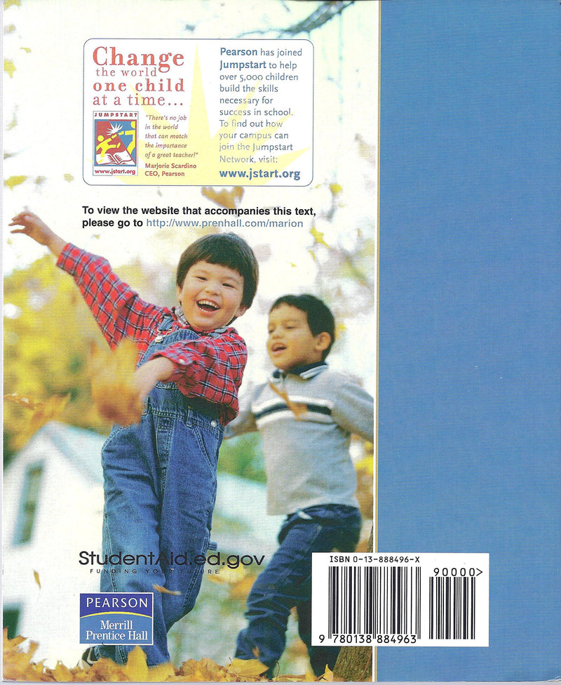 Using Observation In Early Childhood Education,New