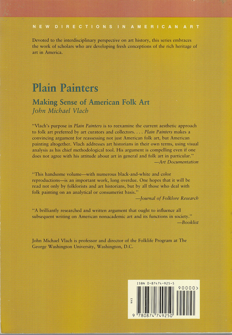 PLAIN PAINTERS PB (New Directions in American Art),Used