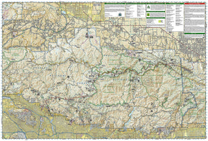 Angeles National Forest Map (National Geographic Trails Illustrated Map, 811),Used