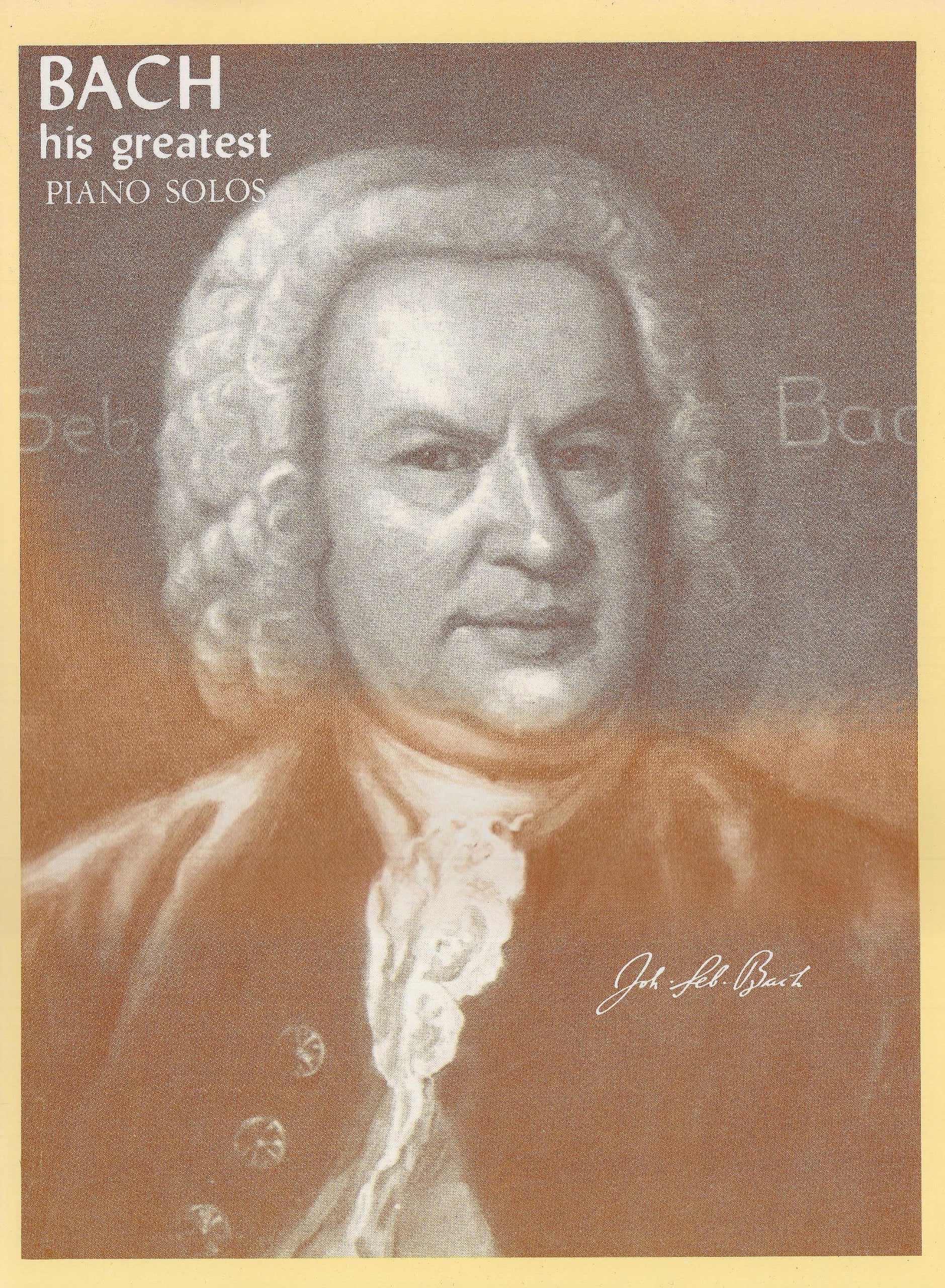 Bach: His Greatest Piano Solos,Used