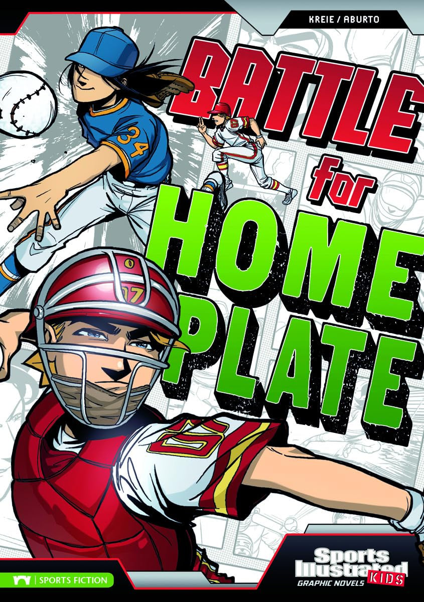 Battle for Home Plate (Sports Illustrated Kids Graphic Novels),Used