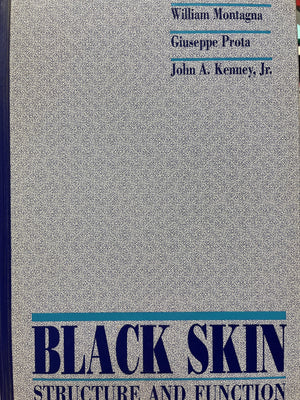 Black Skin: Structure And Function,New