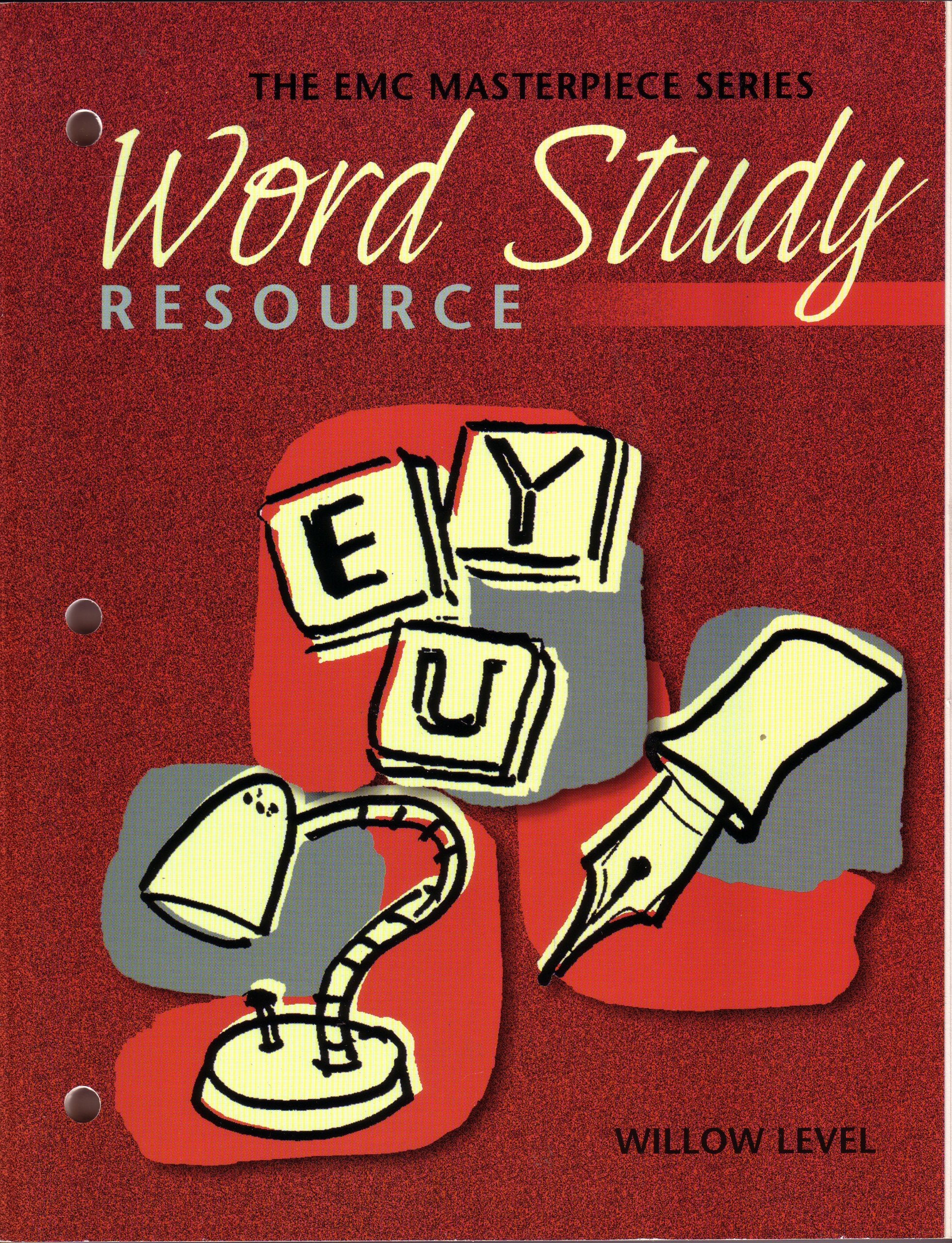 Emc Masterpiece Series Word Study Resource Willow Level (Willow Level  Grade 10),Used