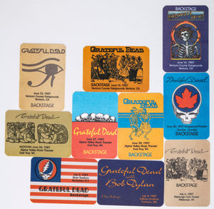 Robbie Taylor Backstage Passes (06/12/1987 - 07/06/1987) Bundle
