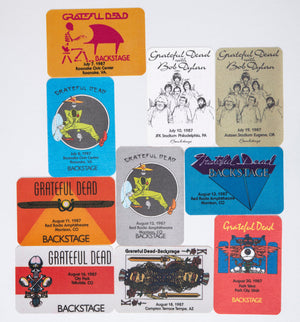 Robbie Taylor Backstage Passes (08/22/1987 - 09/16/1987) Bundle