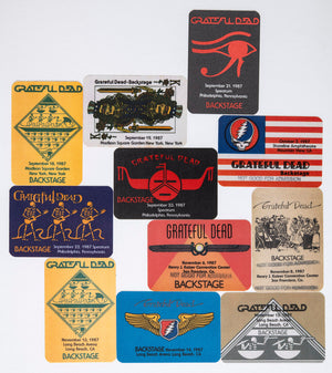 Robbie Taylor Backstage Passes (09/18/1987 - 11/15/1987) Bundle
