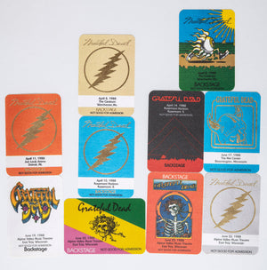 Robbie Taylor Backstage Passes (04/08/1988 - 06/23/1988) Bundle