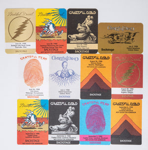 Robbie Taylor Backstage Passes (06/25/1988 - 09/06/1988) Bundle