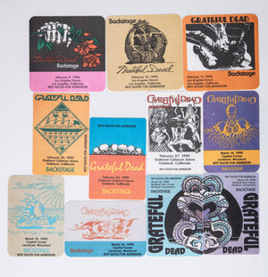 Robbie Taylor Backstage Passes (02/09/1990 - 03/19/1990) Bundle