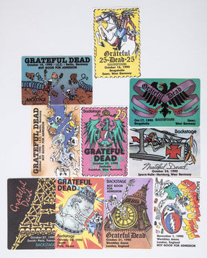 Robbie Taylor Backstage Passes (10/16/1990 - 11/01/1990) Bundle