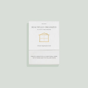 Beautifully Organized In 52 Weeks Card Deck
