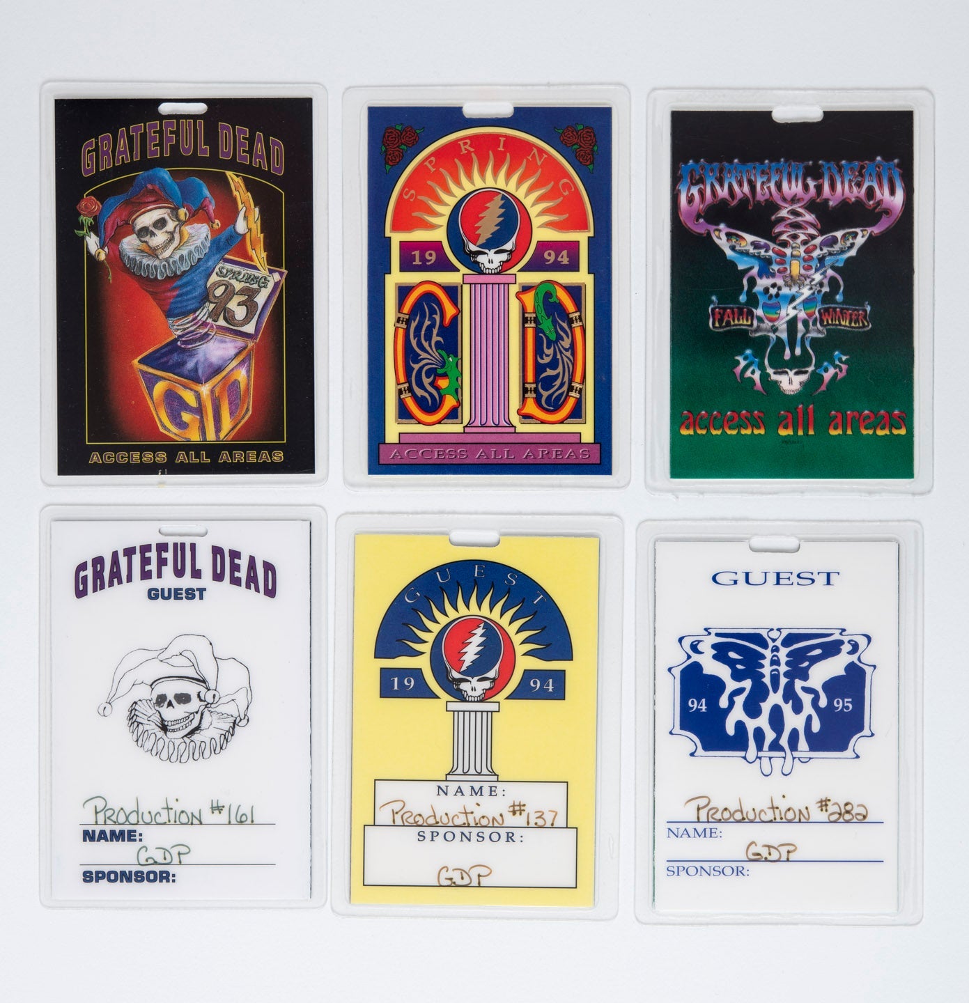 Robbie Taylor December 1993 - 1995 Backstage Laminates