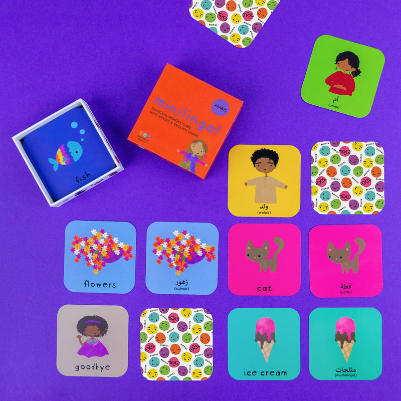 Minilingo, Arabic/English Flashcards
