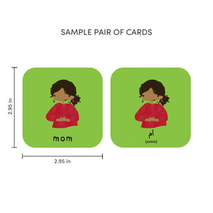 Minilingo, Arabic/English Flashcards