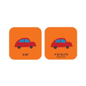 Minilingo, French/English Flashcards