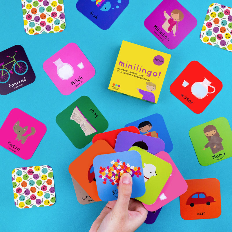 Minilingo, German/English Flashcards