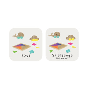 Minilingo, German/English Flashcards