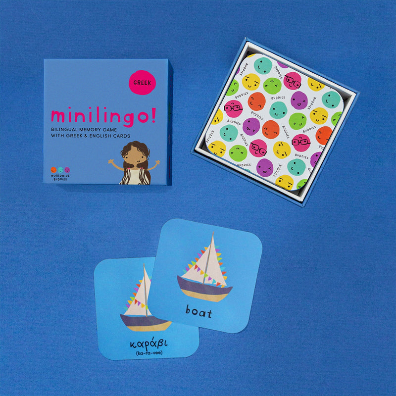 Minilingo, Greek/English Flashcards