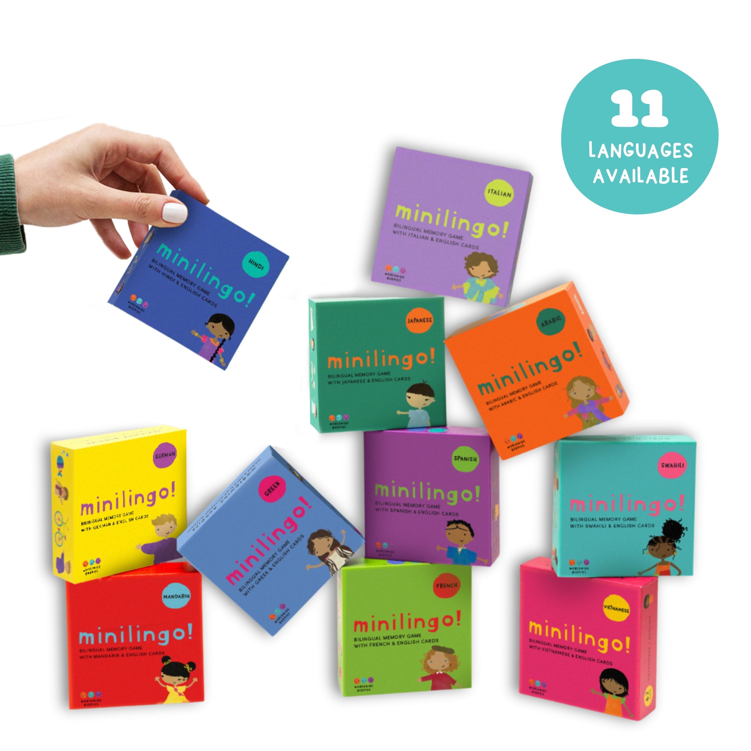 Minilingo, Greek/English Flashcards