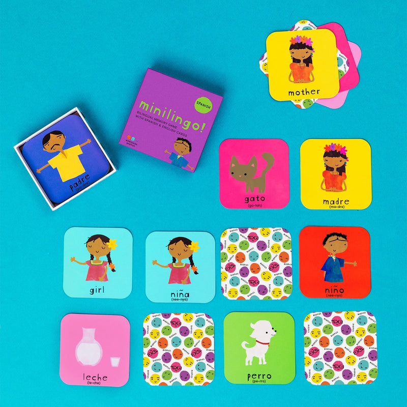 Minilingo, Spanish/English Flashcards
