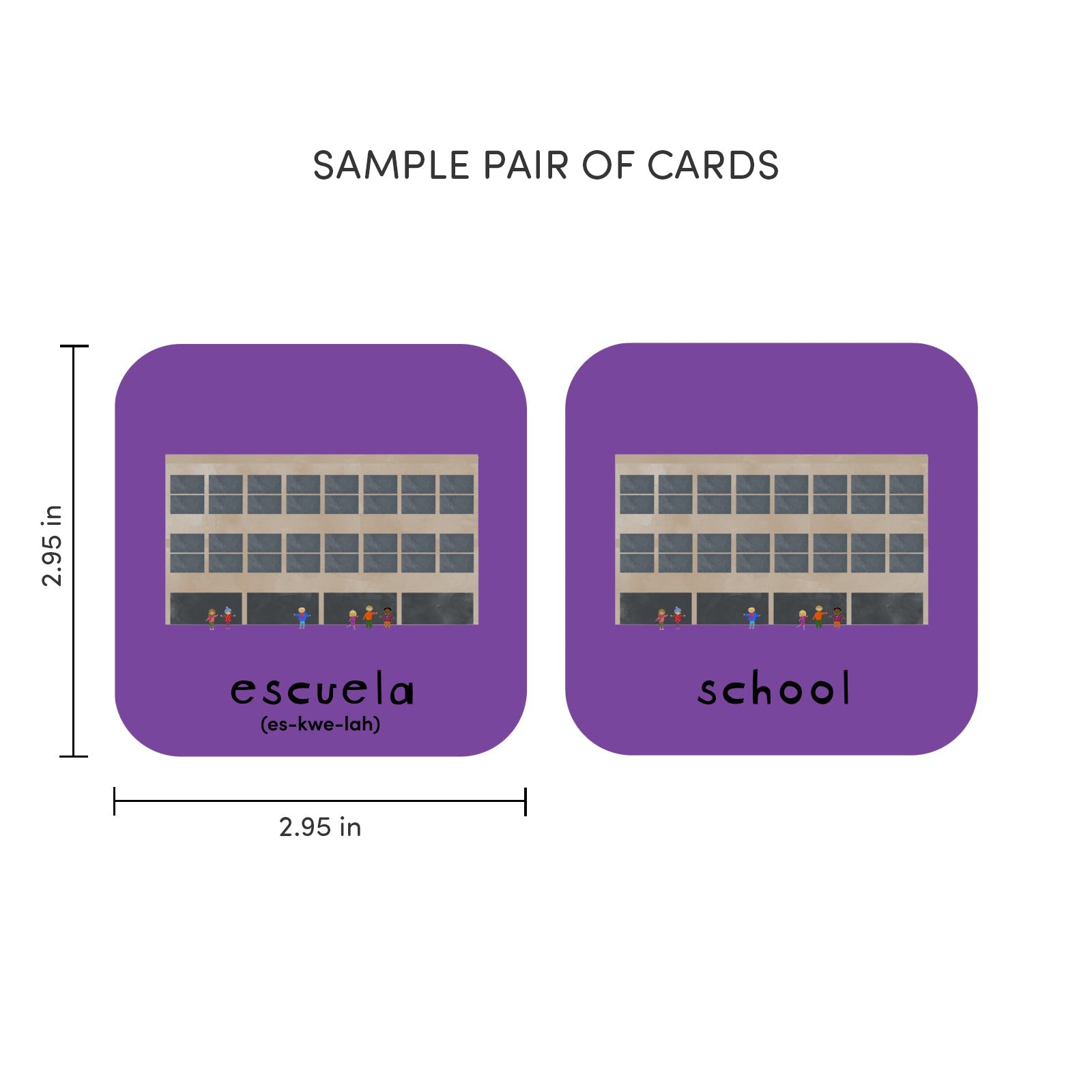 Minilingo, Spanish/English Flashcards