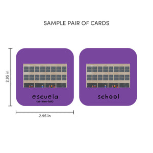 Minilingo, Spanish/English Flashcards