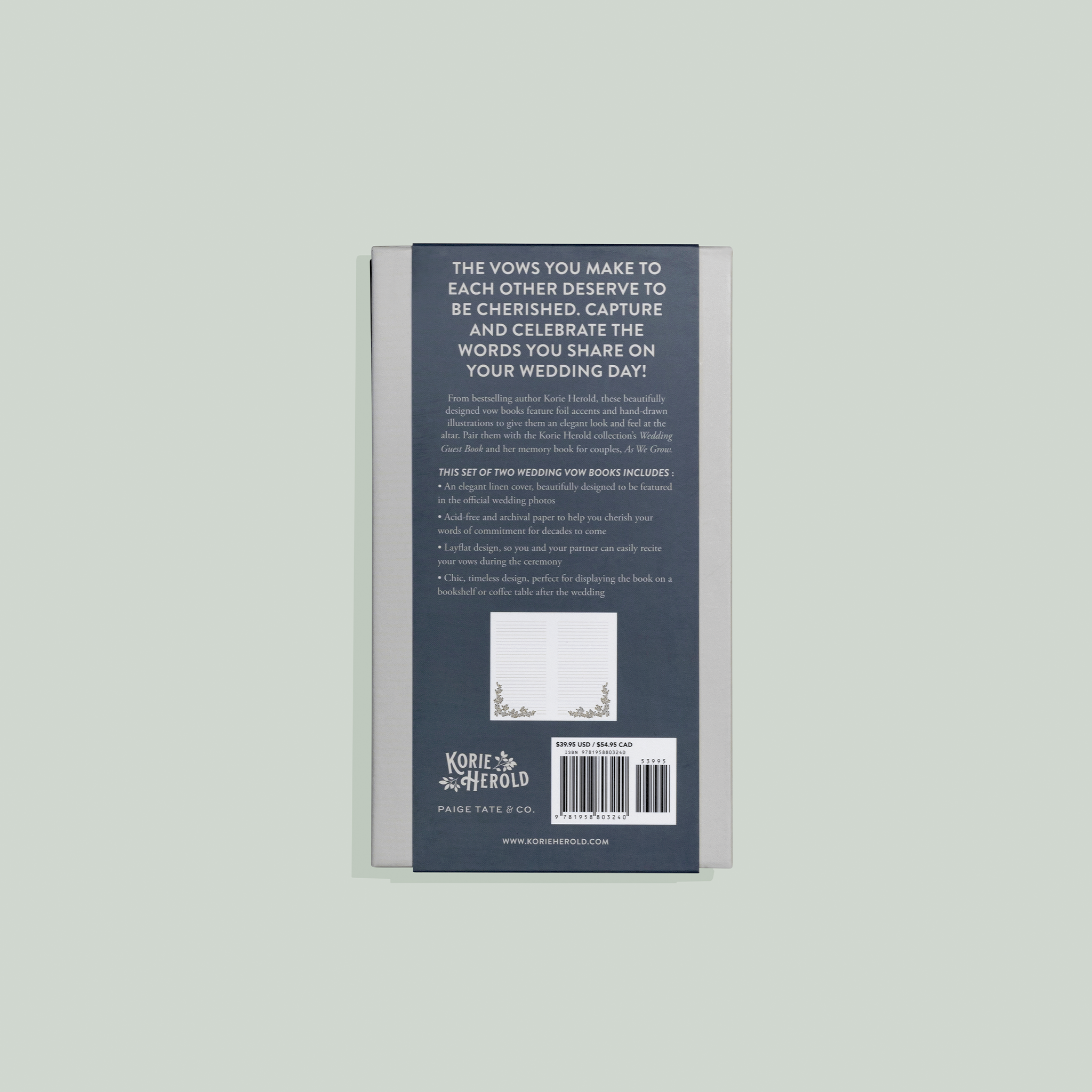 Wedding Vows Book