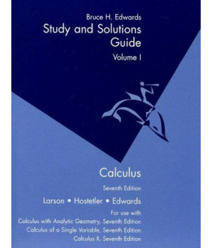 Study and Solutions Guide Volume 1 Calculus