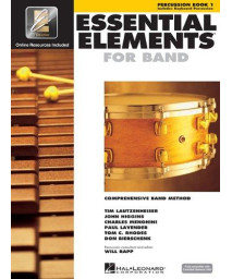 Essential Elements for Band - Book 1 with EEi: Percussion/Keyboard Percussion (Percussion Book 1)